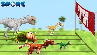 Cartoon Characters Vs Dinosaurs Race Cartoon Vs Dino S1 Spore