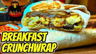 How To Cook Taco Bell Breakfast Crunchwrap For 50% Less