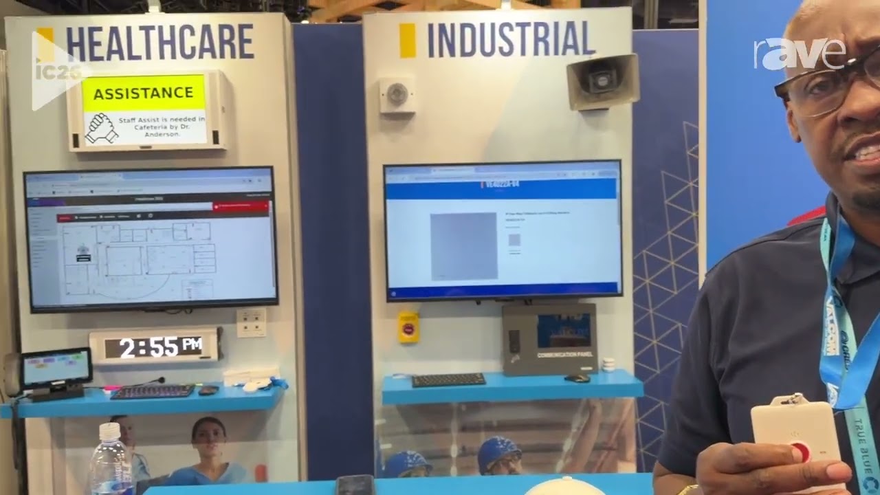 InfoComm 2026: Valcom Demos V-Guardian Panic Button Alert