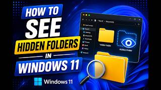 How to See Hidden Folders in Windows 11