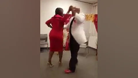 Mr & Mrs Reginald McCoy Sr. Dancing the night away.