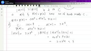Gate 2021 mathematics solutions- complex analysis