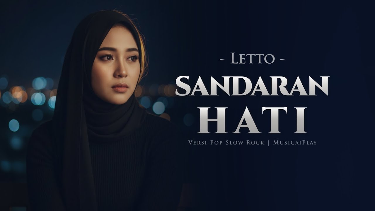 Sandaran Hati – Letto | AI Female Slow Rock Cover (Soulful Version)