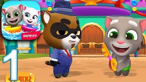 TALKING TOM POOL Gameplay Part 1 - Level 1-13 (iOS Android)