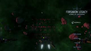 SoloForge4X - Devlog 10/30/2025 - Title Screen WIP. Progress on my Indie 4X Space-Sim RPG Game