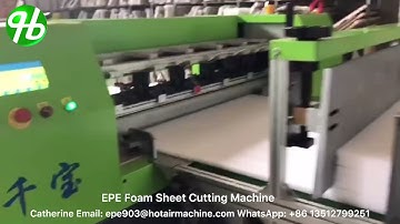Foam Cutting Machine | EPE Foam Sheets Rolls Planks Cutting Machine [Foam Cutter]