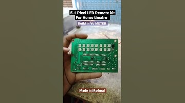 New model 5.1 Remote kit build in Vu METER.varadan .com . மதுரை.