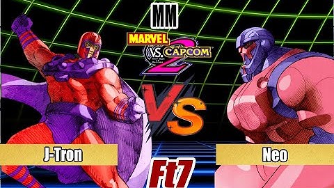 Mvc2: J-Tron (Row) vs Neo (Thrax)  Ft 7:. 10.06.23 #FREEMVC2  DC 2nd PART COOL!!!