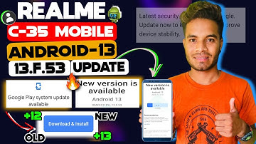 Realme C35 Android 13 Update Full Review & 15+ New Features | Realme C35 Android 13 Feature