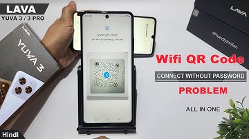 How to use wifi qr code in lava yuva 3 pro | Lava yuva 3 qr code internet sharing |Show wifi qr code