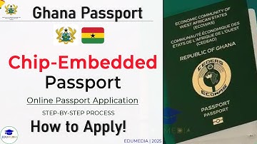 APPLY FOR A GHANA CHIP-EMBEDDED PASSPORT EASILY | 2025 | DIY ONLINE APPLICATION
