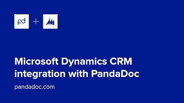 PandaDoc and Microsoft Dynamics CRM