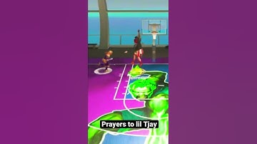 Crazy 2k22 snatch blocks and contact dunk!! #liltjay #2k22