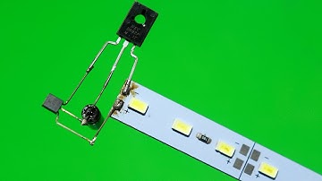 Useful Electronic Project Using BC547 and D882 Transistor || Bike LED Flasher