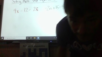 Algebra 1:  1.2 Solving Multi-Step Equations