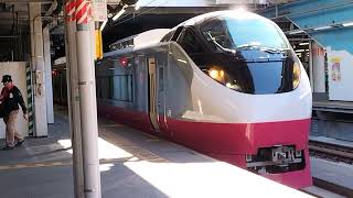 品川駅発車メロディーSF10-68 9番線ホーム(常磐線特急ひたち号・ときわ号)E657系水カツK12編成フレッシュひたち赤(スカーレットブロッサム)塗装
