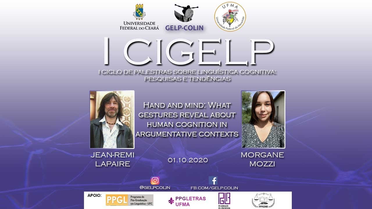 I CIGELP - Dia 18: JEAN-REMI LAPAIRE AND MORGANE MOZZI