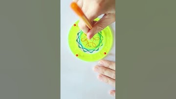 Satisfying and relaxing Spirograph design video #drawing  #spirograph #how