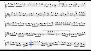 Rondo Alla Turca (Turkish March) Sheet Music for Flute chords