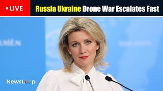 🔴LIVE | Maria Zakharova Briefing After Deadly Russia Ukraine Drone Strikes