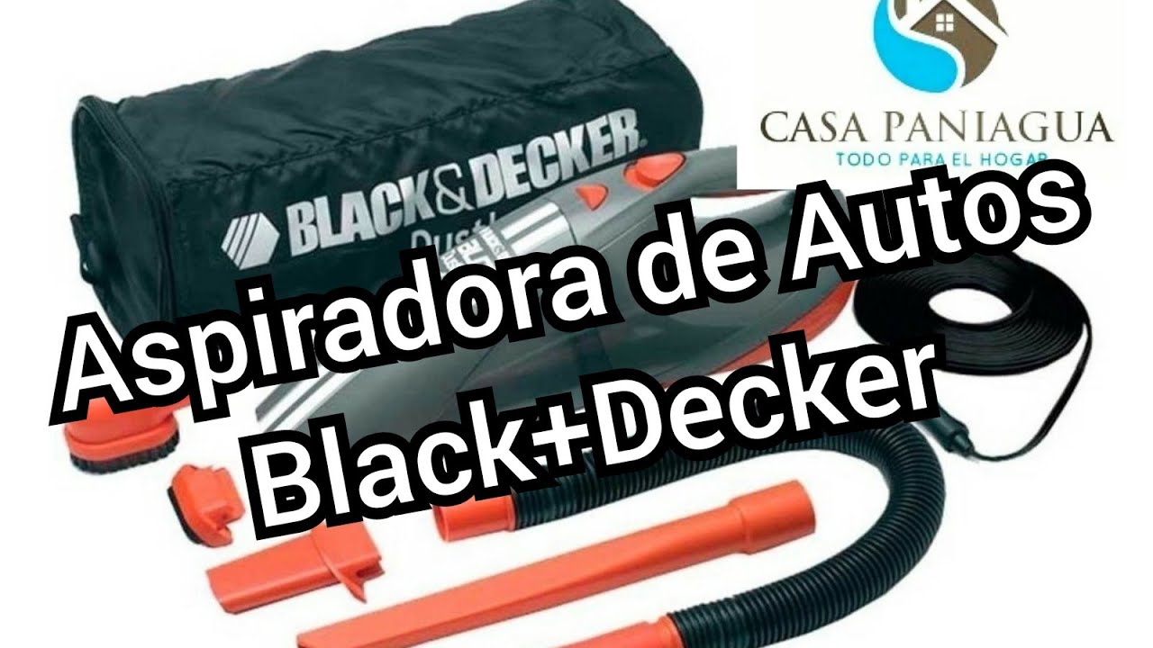 aspiradora #auto #blackdecker #herramientas Aspiradora para autos carros  black+Decker 12 volt bv25 - YouTube