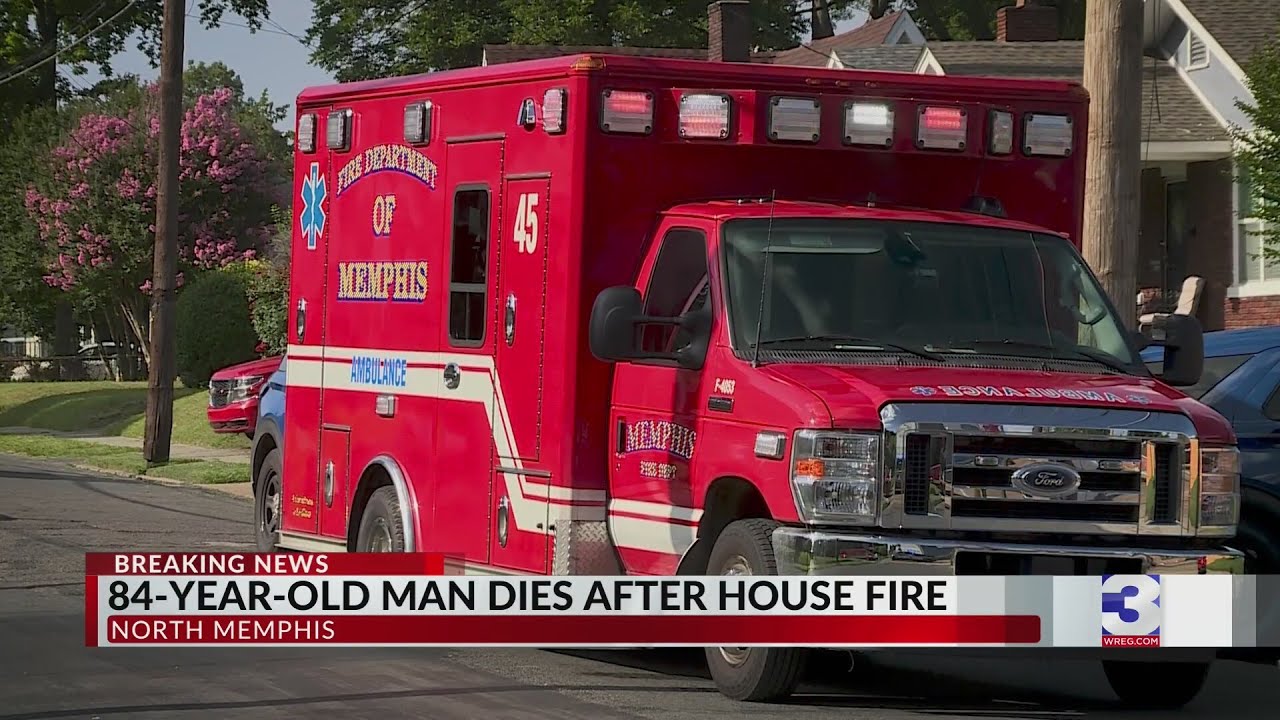 Man dead after North Memphis house fire - YouTube