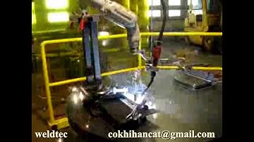 Robot hàn Panasonic hàn MIG nhôm