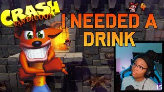 I NEEDED A DRINK BECAUSE OF THIS LEVEL