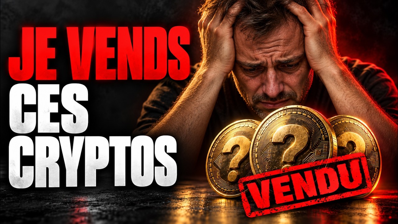 🚨 Pourquoi je pense que ces CRYPTO sont mortes ? Je vends TOUT avant que ce ne soit trop tard !