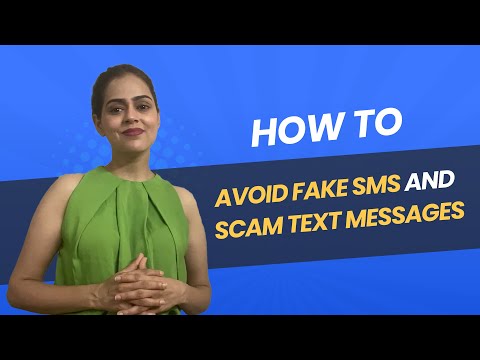 How to Avoid Fake SMS and Scam Text Messages - video from Telebu