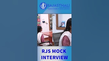 RAJASTHANI CULTURE | RJS MOCK INTERVIEW | #shorts #interviewquestion #rjs #culture