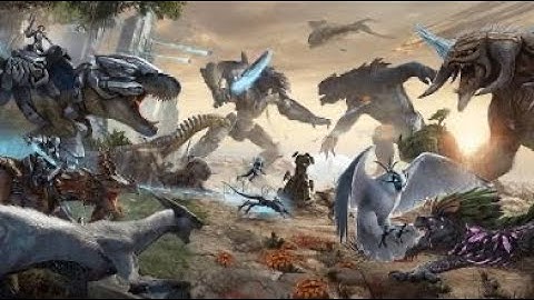 Playing ark survival ASA extinction for the first time PART 2