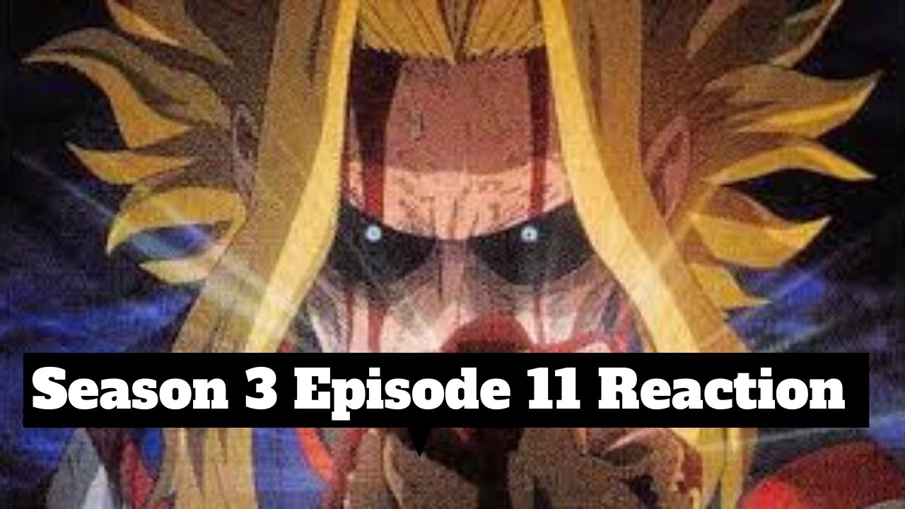 My Hero Academia Season 3 Episode 11 English Dub