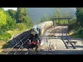 5043, Earl of Mount Edgcumbe in full cry on the final Shakespeare Express of 2023