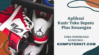 Aplikasi Kasir Toko Sepatu plus Keuangan screenshot 3