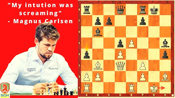 Magnus missed his Intuition screams | Chess Inaccuracy #shorts