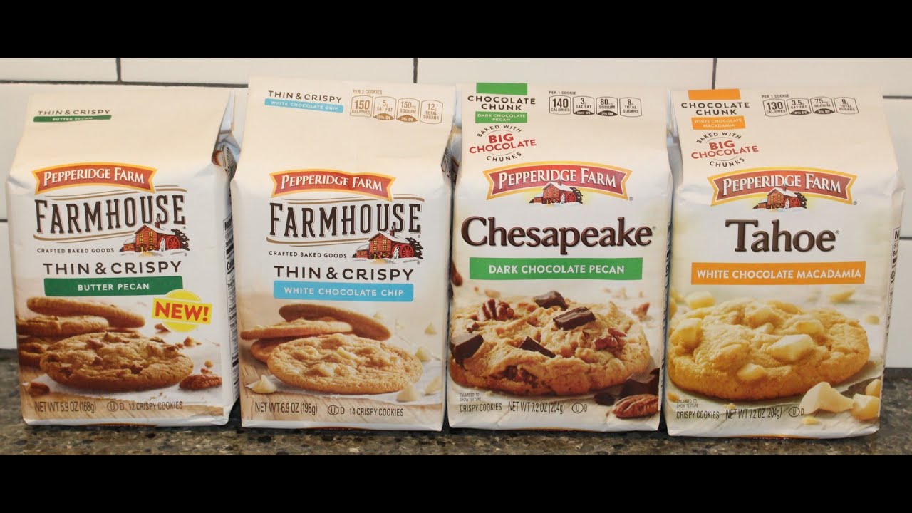 Pepperidge Farm Cookies Farmhouse Butter Pecan & White Chocolate Chip