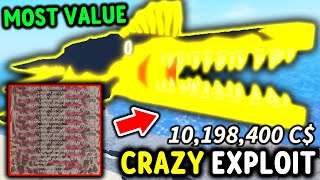 This CRAZY EXPLOIT Allows You To INSTANTLY GET FISH WORTH MILLIONS in Roblox Fisch..