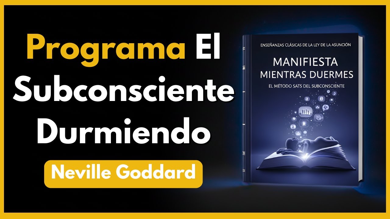 MANIFIESTA TUS SUEÑOS MIENTRAS DUERMES | Método Neville Goddard para Programar el Subconsciente