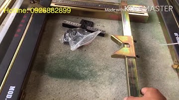 Bàn cắt gạch một trục màu đồng