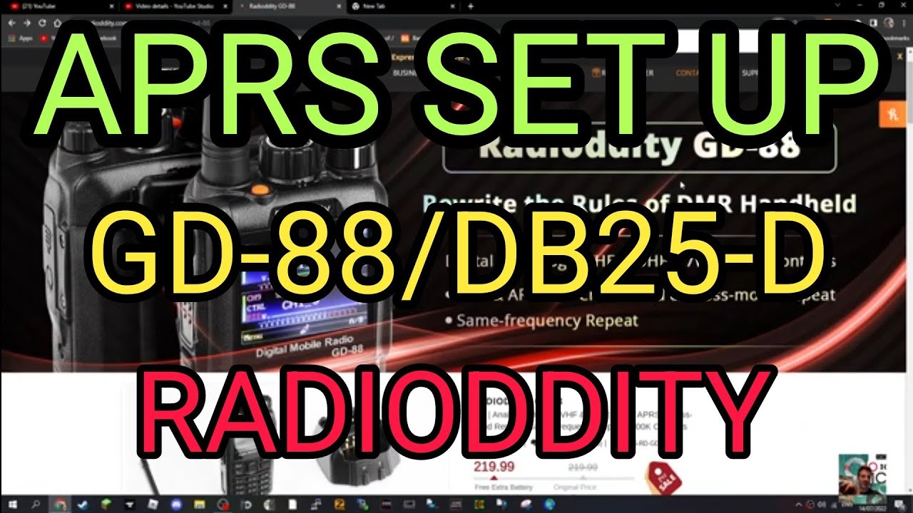 残りわずか】 Newest CPS Firmware Radioddity DB25-D Dual Band DMR Mobile Radio, 20W  VHF UHF Digital Transceiver with GPS APRS, 4000CH 300,000 Contacts, Ti 