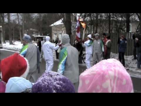 2010 Olympic Torch Run - Mandi Doris Durham College