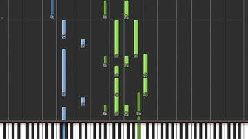 Chrono Trigger - Secret of the Forest  Piano [How to play Piano Tutorial]