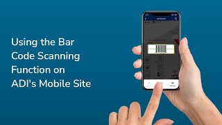 Using the Bar Code Scanning Function on ADI's Mobile Site screenshot 5