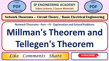 CT 04 Network Theorems   Part   IV   Explanation and Solved Problems   Millman