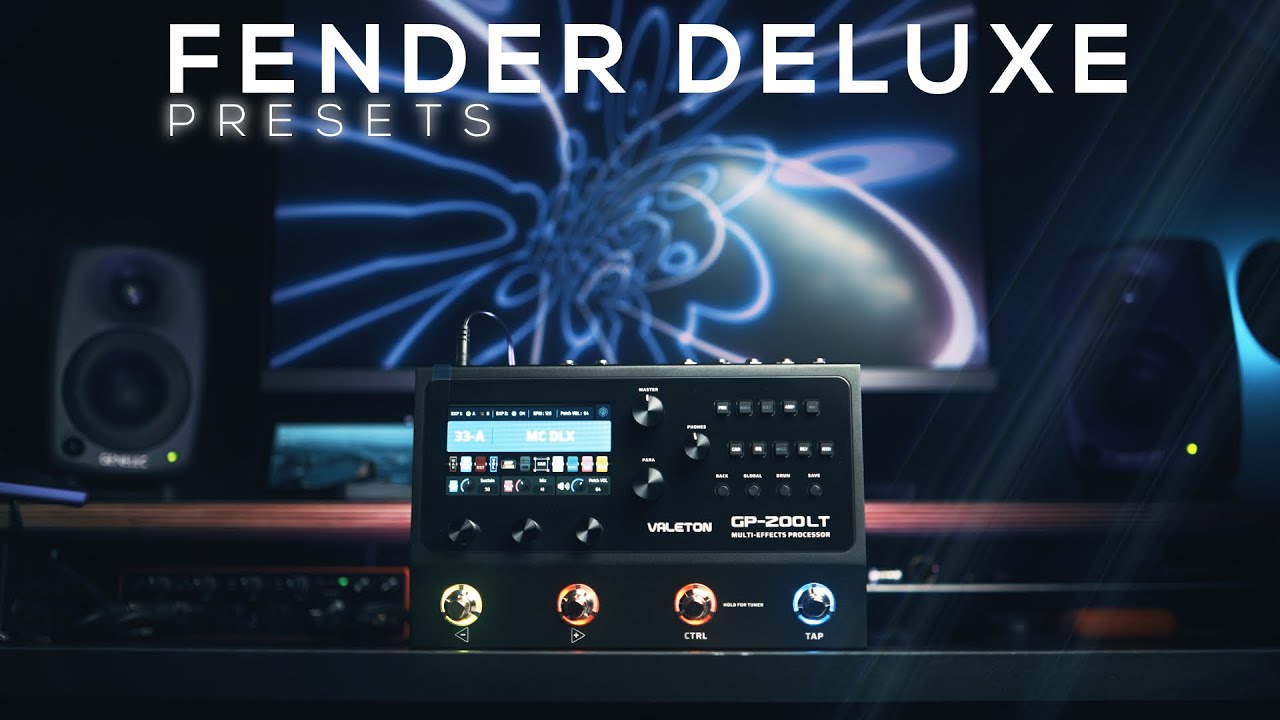 Fender DLX Presets | Valeton GP-200 - YouTube