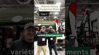 Grosse semaine au Atlantic Heavy Equipment Show de Moncton #gps #technology #logging