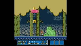 SMB3 for Super Mario All-Stars Custom Level #608 - Shadowy Woods