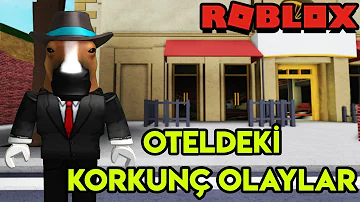 🏨 Otelde Başımıza Gelen Korkunç Olaylar 🏨 | Hotel Trip | Roblox Türkçe