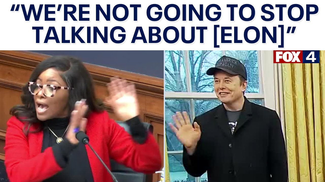 Rep. Jasmine Crockett sounds off on Elon Musk at House censorship hearing